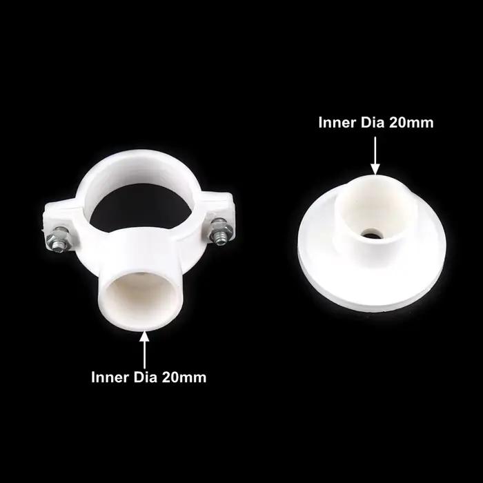 Joendoco-Collier de serrage pour tuyau d'eau en PVC