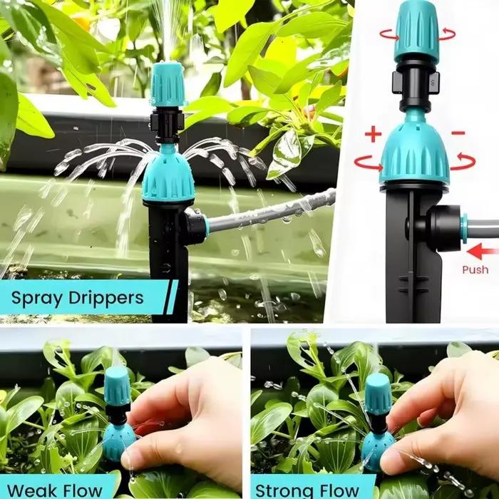 5 PIÈCES/ENSEMBLE 360 ° Arroseur automatique réglable pour pelouse