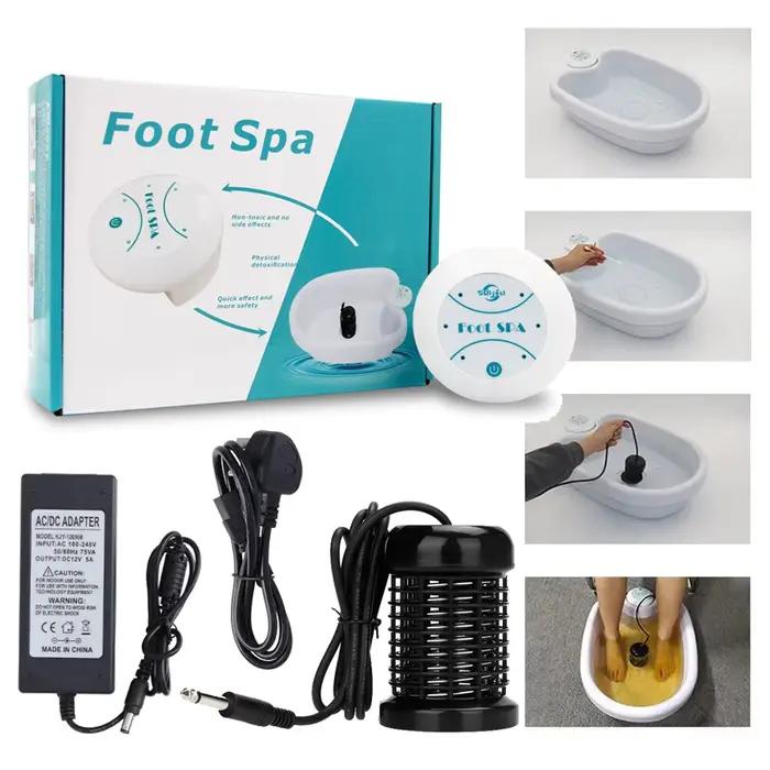 Détox ionique pied Spa bain Machine Massage pied ionique détoxification soulage la Fatigue favorise bonne santé et pleine pour la vitalité