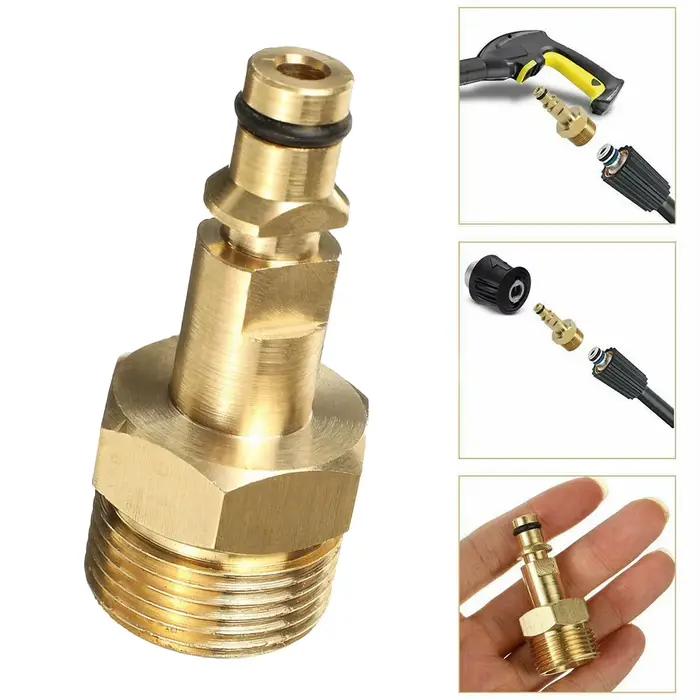 Adaptateur de tuyau de laveuse haute pression