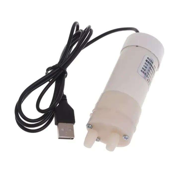 Pompe à eau auto-amorçante D0AD avec alimentation USB pour vidanger l'eau stagnante des balcons engorgement