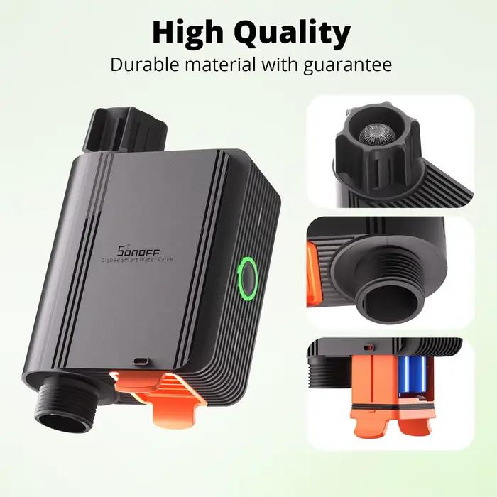 Vanne d'eau intelligente SWV Zigbee IP55