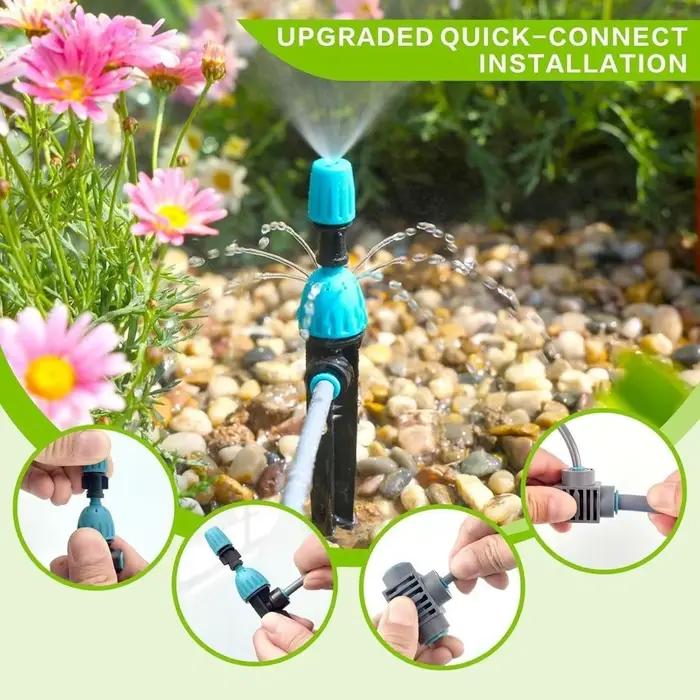 5 PIÈCES/ENSEMBLE 360 ° Arroseur automatique réglable pour pelouse