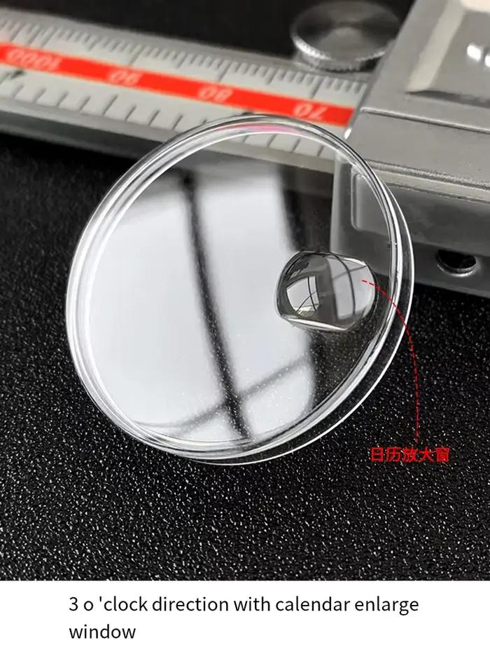 Verre de montre en acrylique, fenêtre de Date, lentille Oganic, pour Rolex Vintage GMT Master 6694 1601 16013 1500 5500 1680 6917 1675 15000 1803
