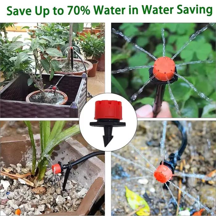 Kit d'irrigation goutte à goutte automatique 10-30M