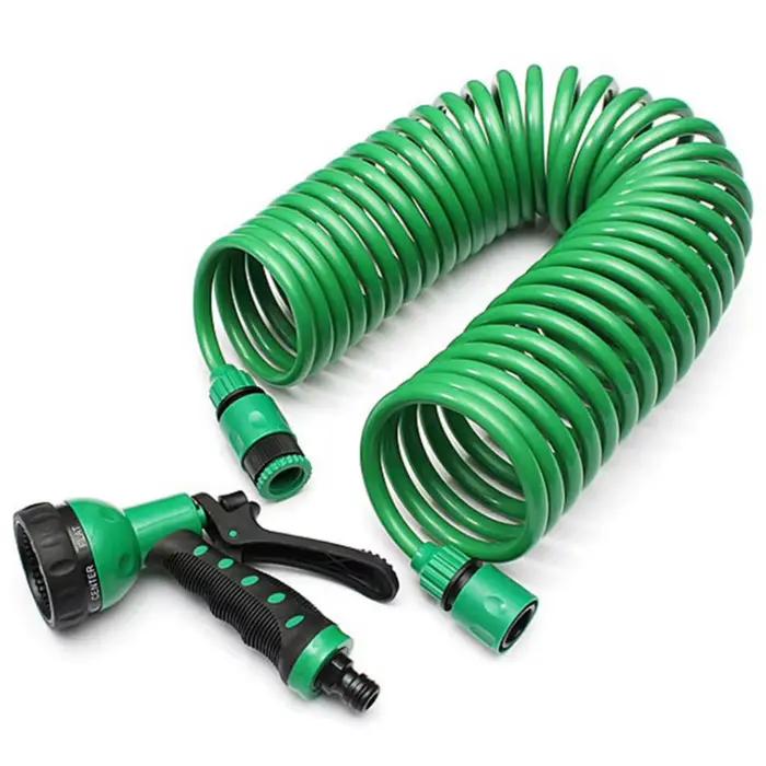 Tuyau d'eau de jardin Flexible magique à bobine rétractable
