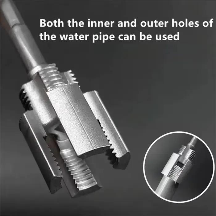 Taraudeuse pour tuyaux PPR/PVC 1/2'' et 3/4'' – Outil de taraudage double fonction pour filetages internes et externes