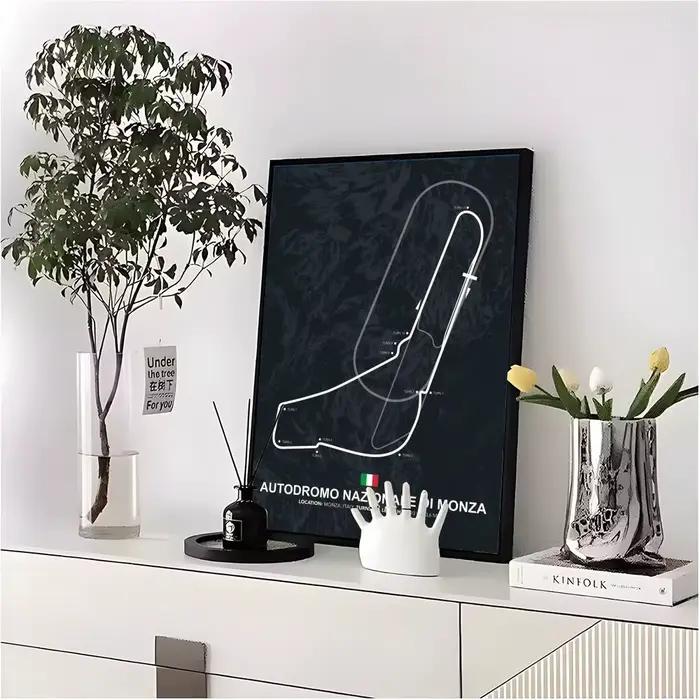 Affiche de course de f1, affiche de qualité supérieure pour la maison, le bar, le café, décoration murale et article cadeau