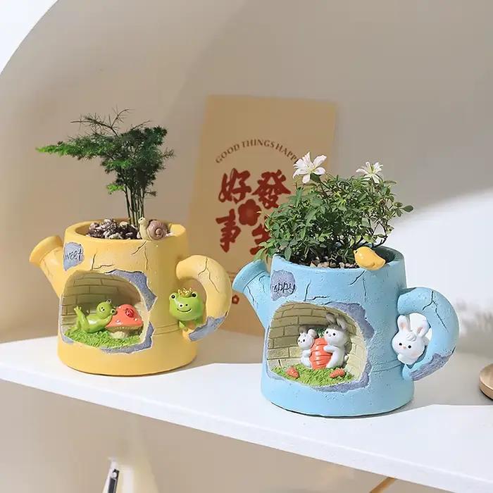 Arrosoir décoratif pour plantes succulentes