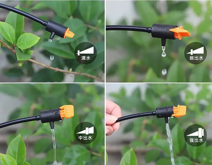 10 pièces Micro système d'irrigation goutte-à-goutte outil