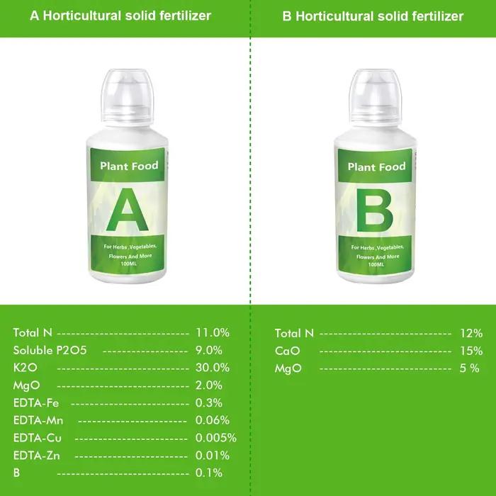 Solution nutritive hydroponique