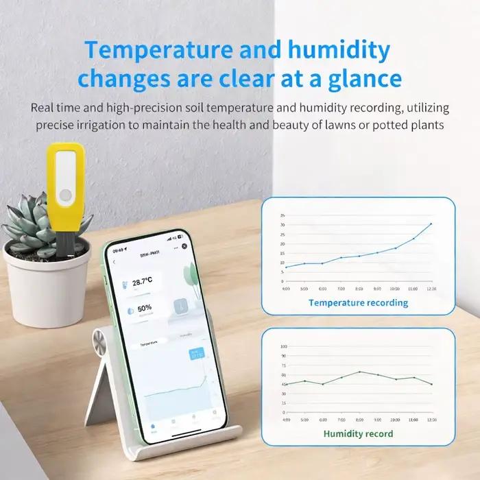 Moniteur de sol WiFi Tuya Smart