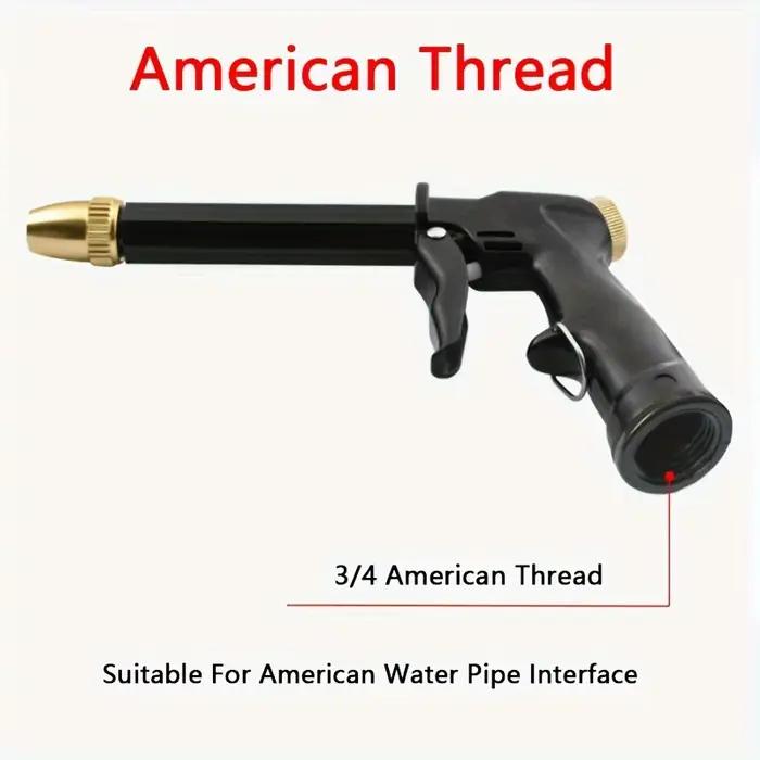 Buse de pistolet à eau d'arrosage de jardin
