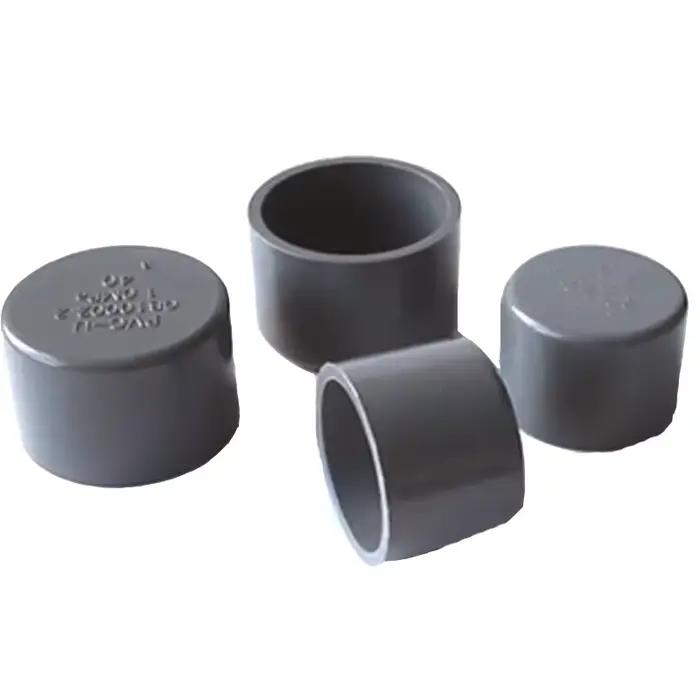 Bouchon de tuyau en PVC gris biosD