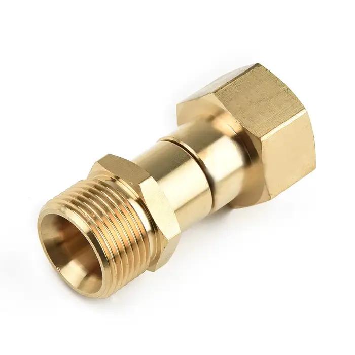 Connecteur de Joint pivotant pour nettoyeur haute pression en laiton