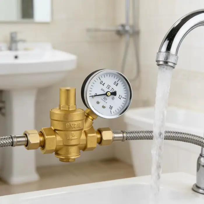 Réducteur de pression d'eau 1/2“ 3/4” 1“ 2” DN15 DN32 DN40