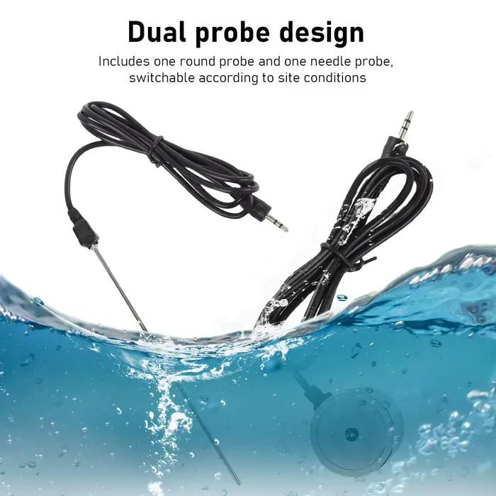Détecteur de fuite d'eau à double sonde USB