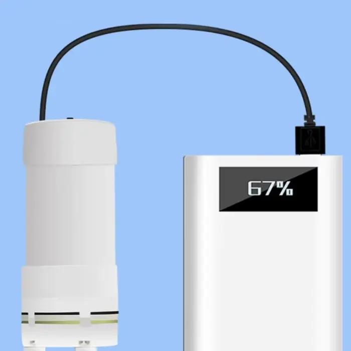 Pompe à eau auto-amorçante D0AD avec alimentation USB pour vidanger l'eau stagnante des balcons engorgement