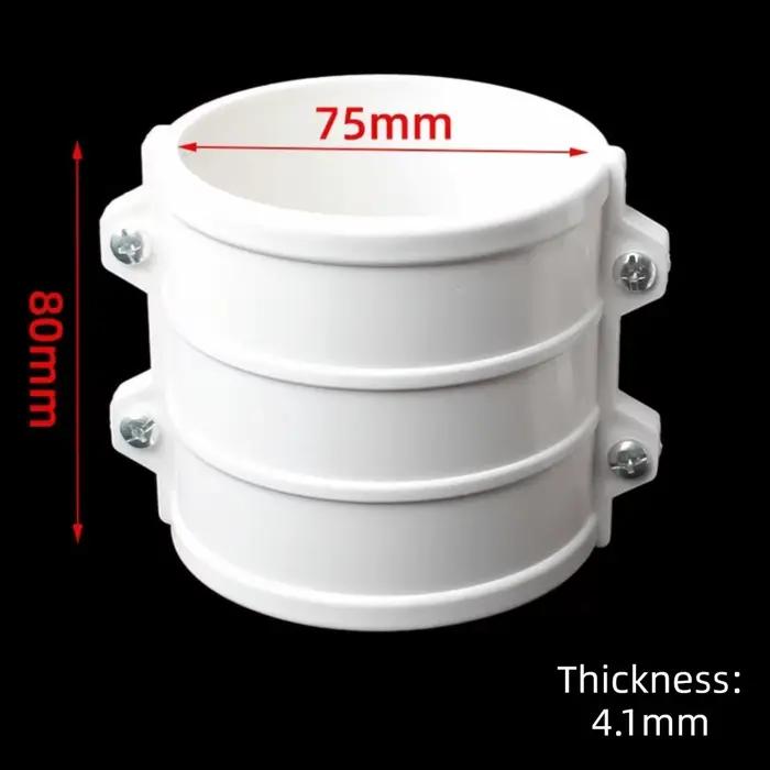 Nouvelle pince de réparation pour tuyau d'eau en PVC 50mm/75mm/110mm/160mm