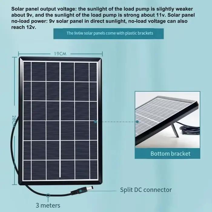 Pompe à eau solaire 12V