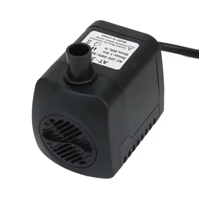Pompe Submersible 15W AC 220-240V, fontaine à eau, pompe d'aquarium, prise ue