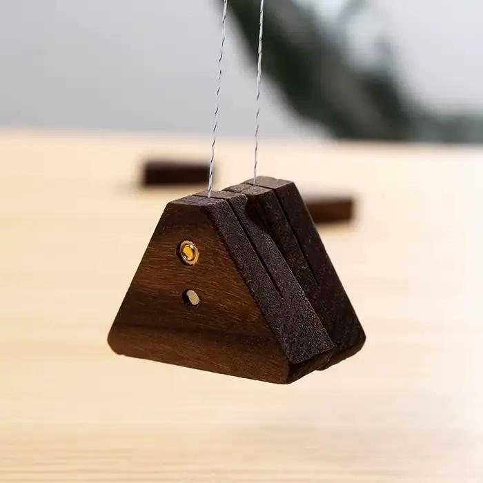 Couteau à argile en céramique avec manche en bois de noyer, outil de sculpture DIY pour poterie, coupe-argile en fil métallique pour la sculpture de poterie