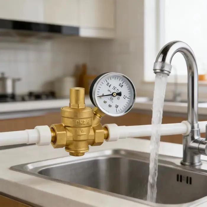 Réducteur de pression d'eau 1/2“ 3/4” 1“ 2” DN15 DN32 DN40