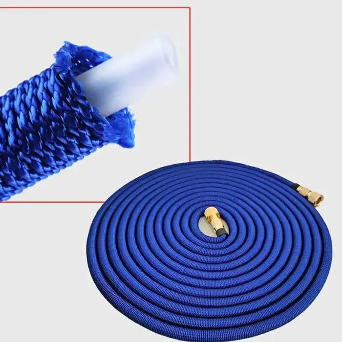 Tuyau d'arrosage extensible flexible avec joints en laiton massif pour jardin et patio occasions spéciales