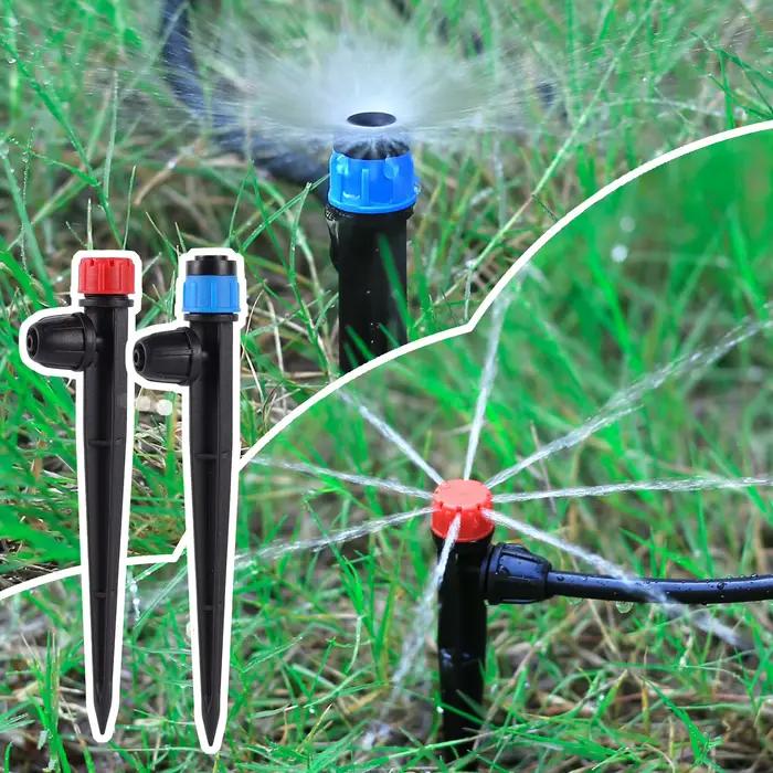 Micro Irrigation Goutte à Goutte Buse Rotative à 360 Degrés Pulvérisateur de Poudre Arrosage Jardin Pelouse Culture Maraîchère Occasions Spéciales