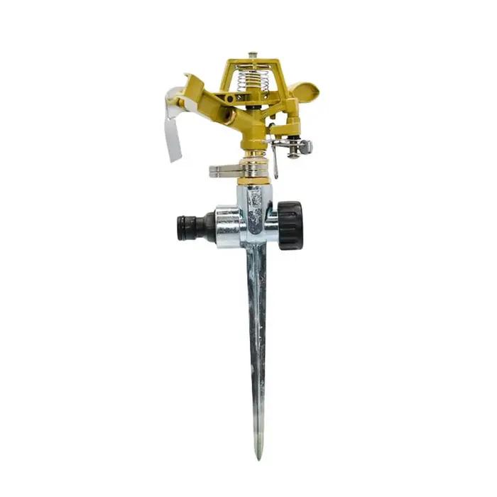 Arroseur Rocker Nozzle oscillant pour jardin, métal robuste, pulvérisation uniforme et haute pression, idéal pour pelouse, culture agricole, plantation d'arbres