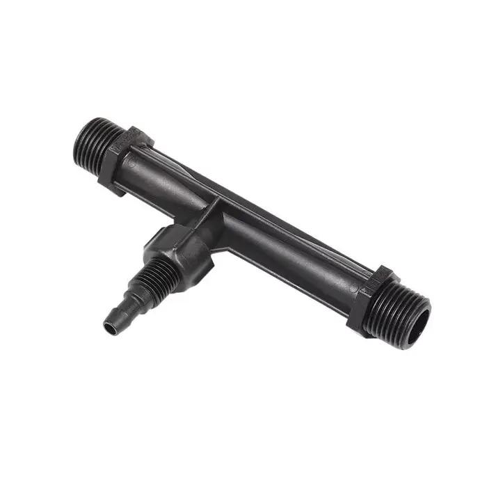 Injecteur d'irrigation Venturi robuste noir