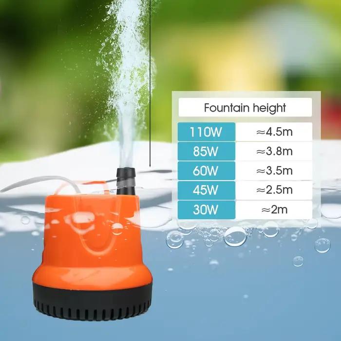 Pompe à eau d'aspiration inférieure 30/45/60/85/110 W 220V