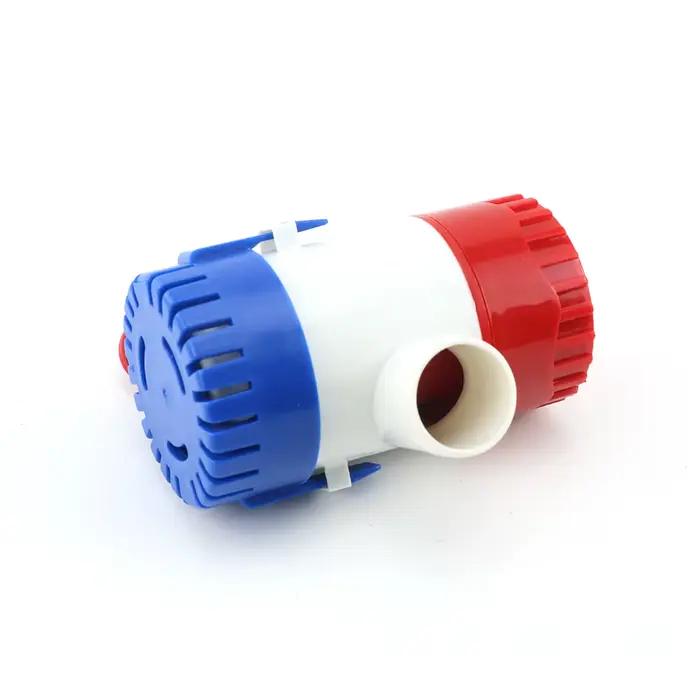 Mini pompe de cale submersible 12V DC avec interrupteur à flotteur 500gph 750gph 1100gph pour bateau