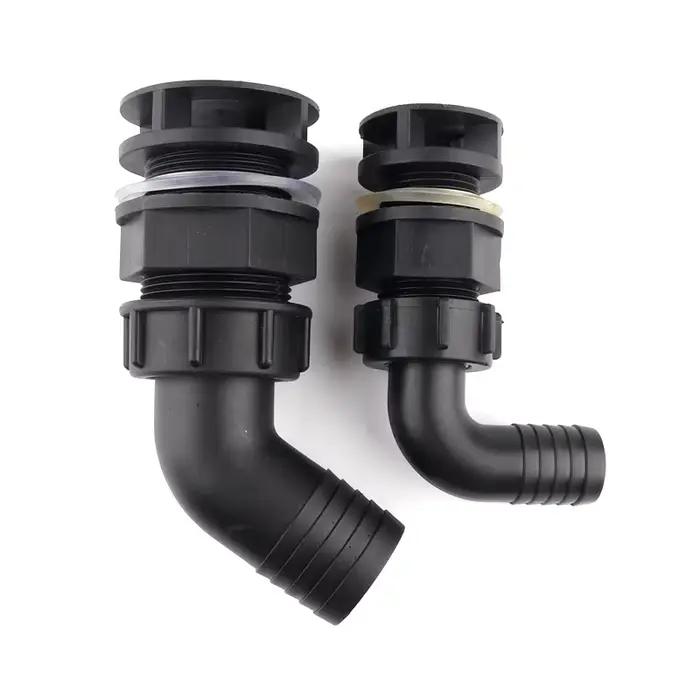 Connecteurs de tuyau de sortie inférieur de seau de 20mm ~ 38mm