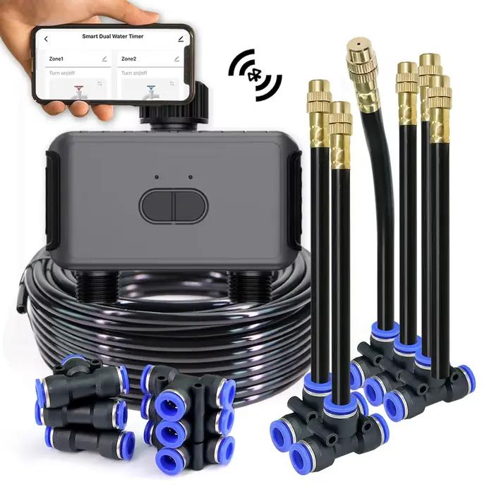 Kit d'arrosage intelligent Bluetooth pour jardin avec minuterie