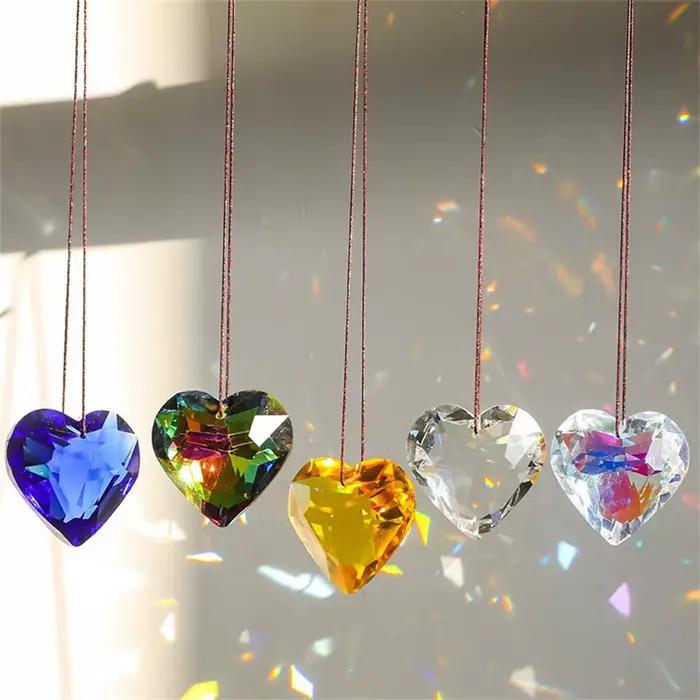 Pendentif Prisme Suncatcher pour Décoration de Jardin