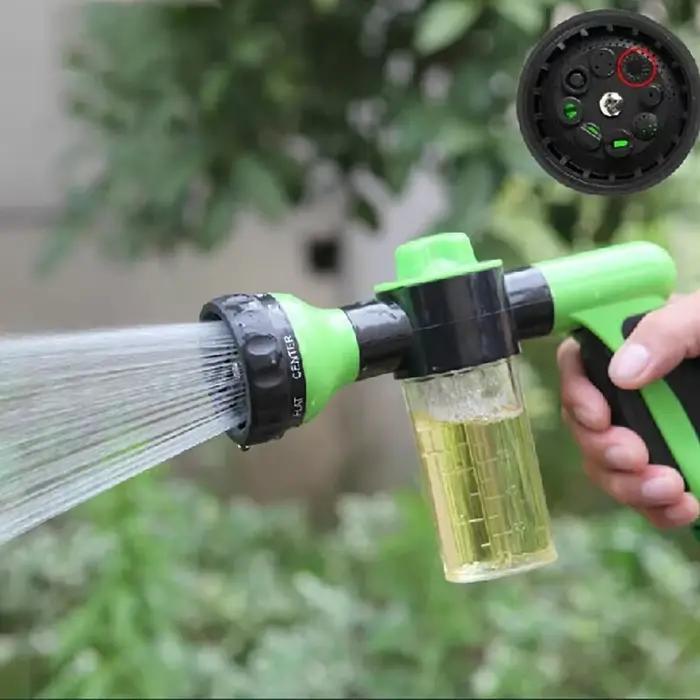 Pulvérisateur à Jet d'arrosage Arden avec récipient en mousse – Buse de tuyau réglable multifonctionnelle pour l'engrais et le lavage