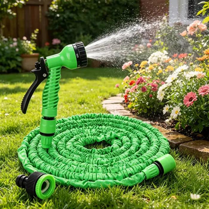 Tuyau d'arrosage extensible pour jardin