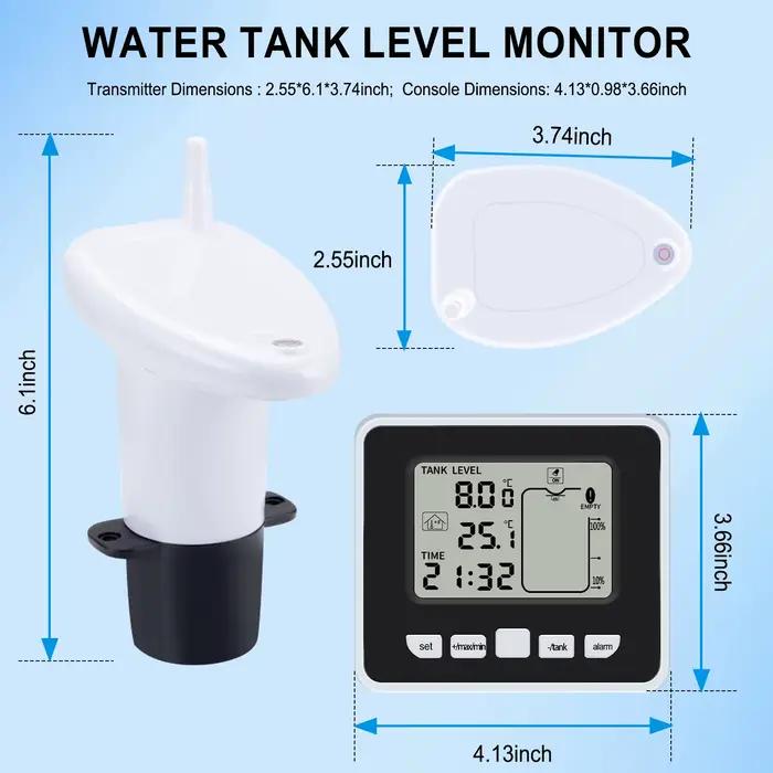 Moniteur de niveau de réservoir d'eau sans fil