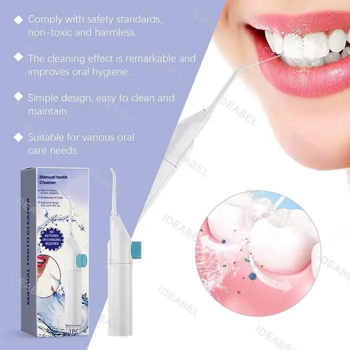 Hydropulseur Portable, Brosse à Dents à Jet d'Eau, Cure-Dents, Irrigateur Nasal, Nettoyeur Dentaire, Hygiène Buccale