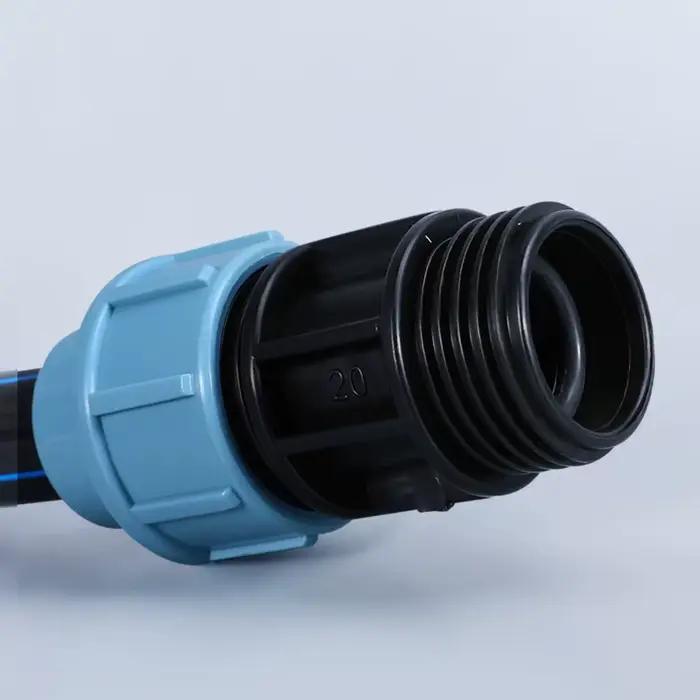 Connecteur de tube en plastique pour tuyau d'arrosage