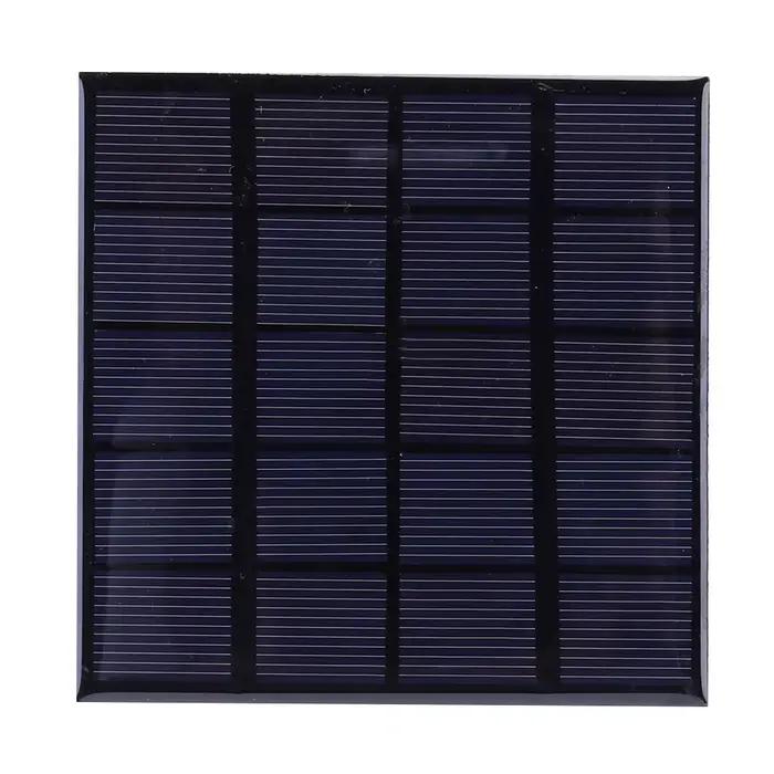 Panneau solaire extérieur 3W/2W/1.5W 5V, système de cellules solaires DIY pour appareils électriques à faible puissance, batterie de téléphone portable