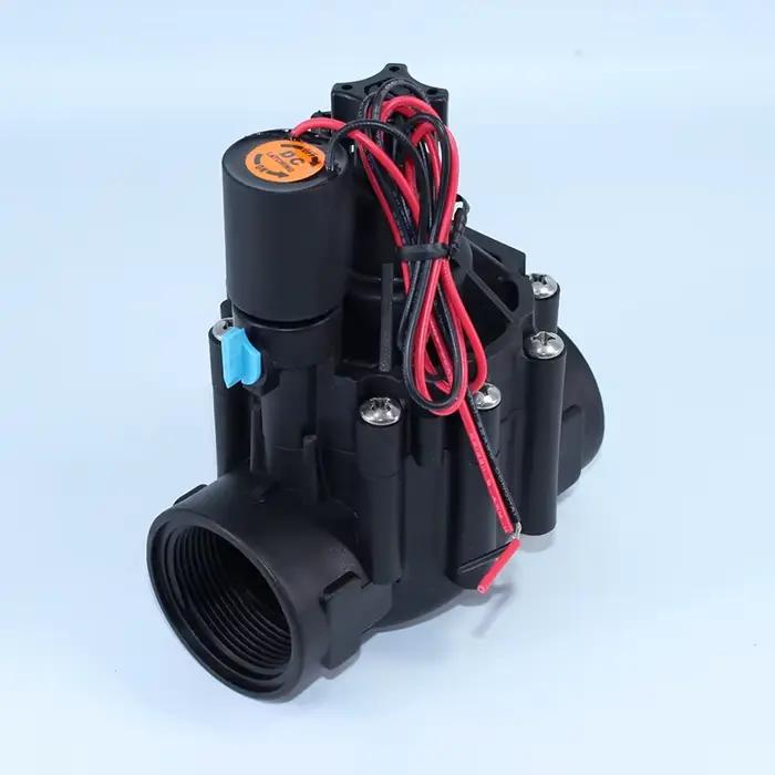 Électrovanne d'irrigation à eau avec régulation de débit
