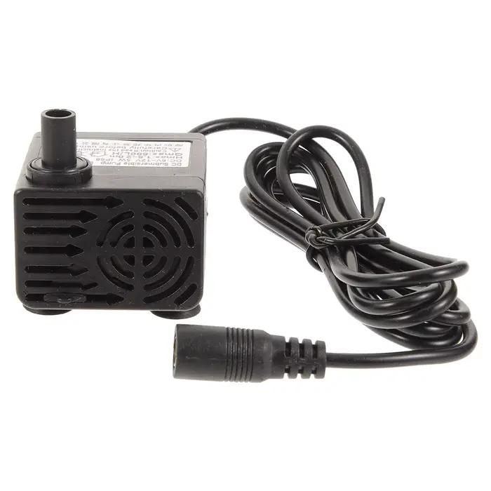 Pompe solaire submersible DC en plastique sans balais pour l'augmentation de la pression d'eau des fontaines d'aquarium