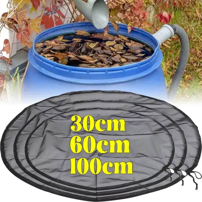 Couverture en filet pour baril de pluie