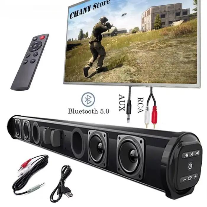 Système de haut-parleurs de barre de son Bluetooth sans fil, haut-parleur sonore Super puissant, filaire, Surround stéréo, projecteur de télévision pour Home cinéma