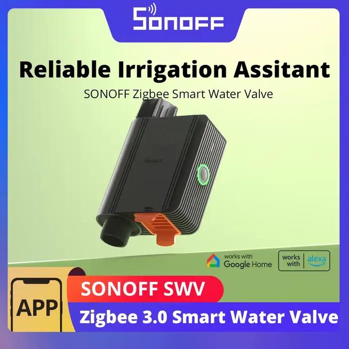 Vanne d'eau intelligente SWV Zigbee IP55