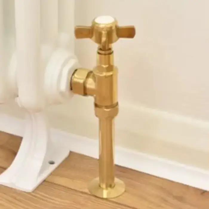 Couvercle de Tuyau Décoratif avec Valve d'Angle