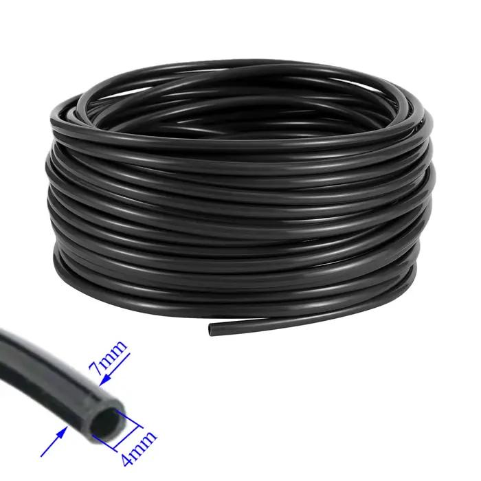 10/20/40M 1/4 "tuyau d'eau de jardin jardinage Micro Irrigation 4/7mm