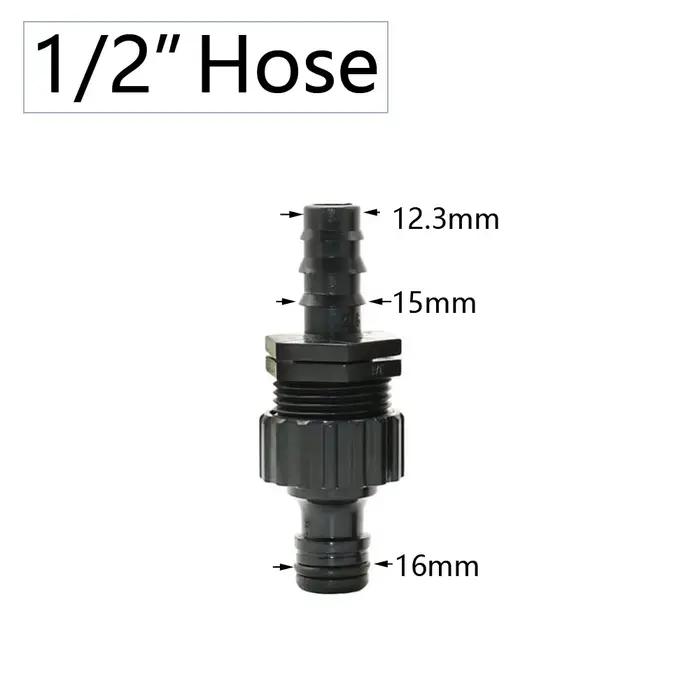 Joints barbelés en plastique POM pour connecteurs d'eau de jardin de qualité professionnelle avec résistance exceptionnelle à la corrosion et aux rayons UV pour systèmes d'irrigation automatisés et entretien de pelouses et jardins